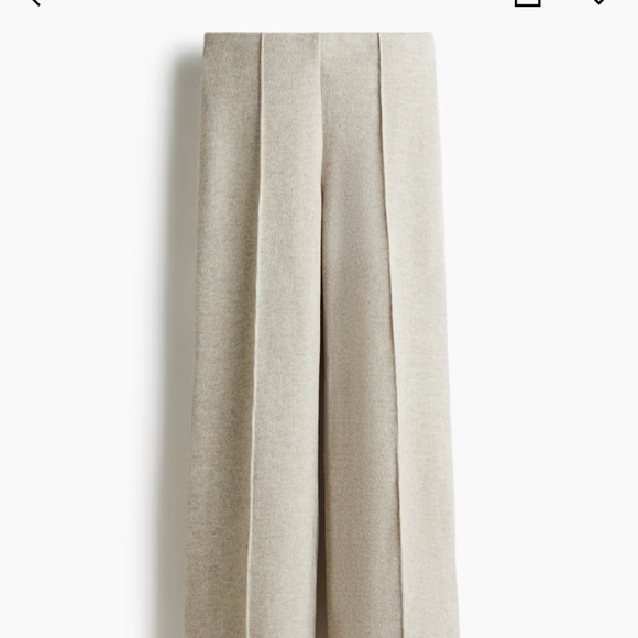 NWT H&M beige top and skirt set - Picture 6 of 9